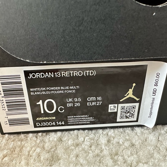 Toddler Retro Jordan 13 - Picture 5 of 6